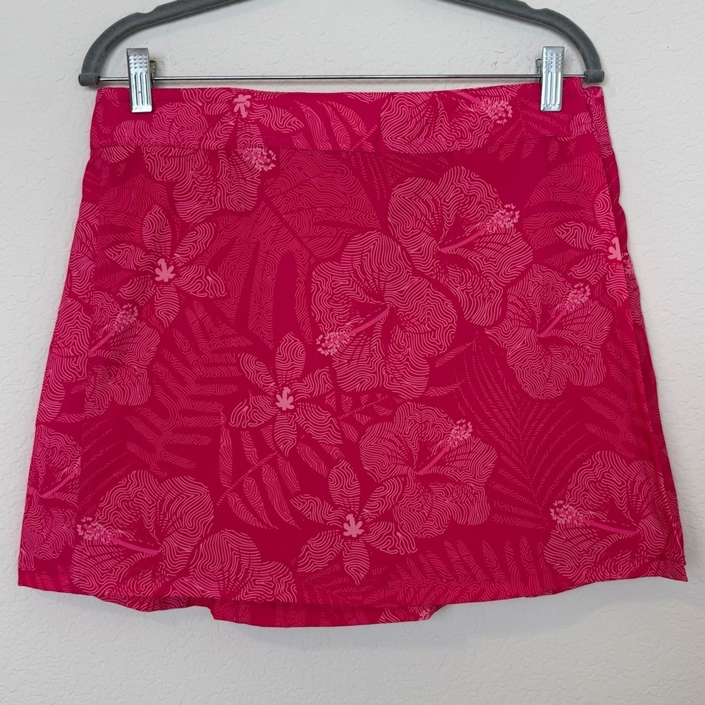 Rip Skirt Hawaii Women's Wrap Mini Athletic Skirt Pink Tropics Floral